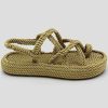 MUJER Mumka | Sandalias nómadas con puntera beige