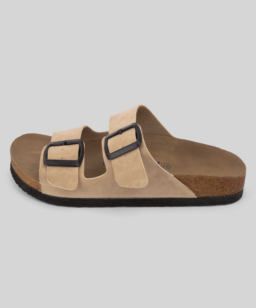 MUJER Mumka | Sandalias Tiras Crema