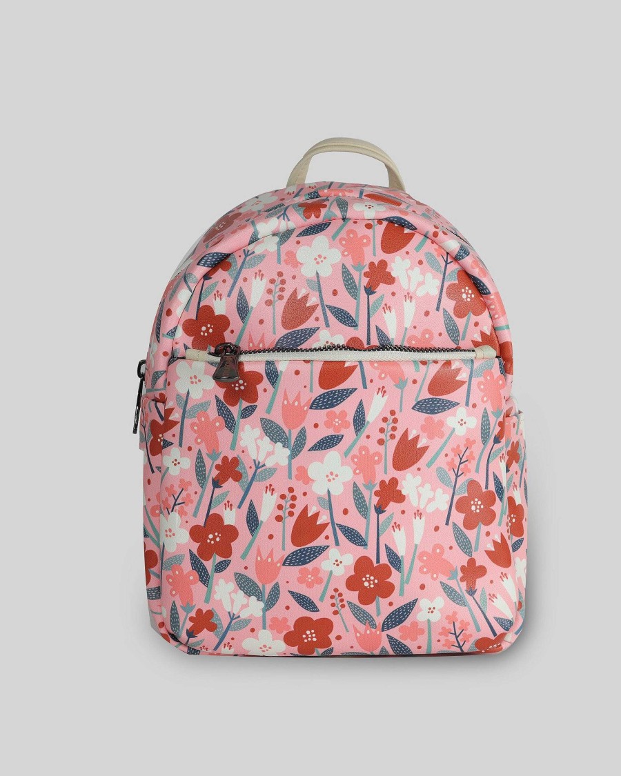 NIÑOS Mumka | Mochila Mini Jardín Rosa