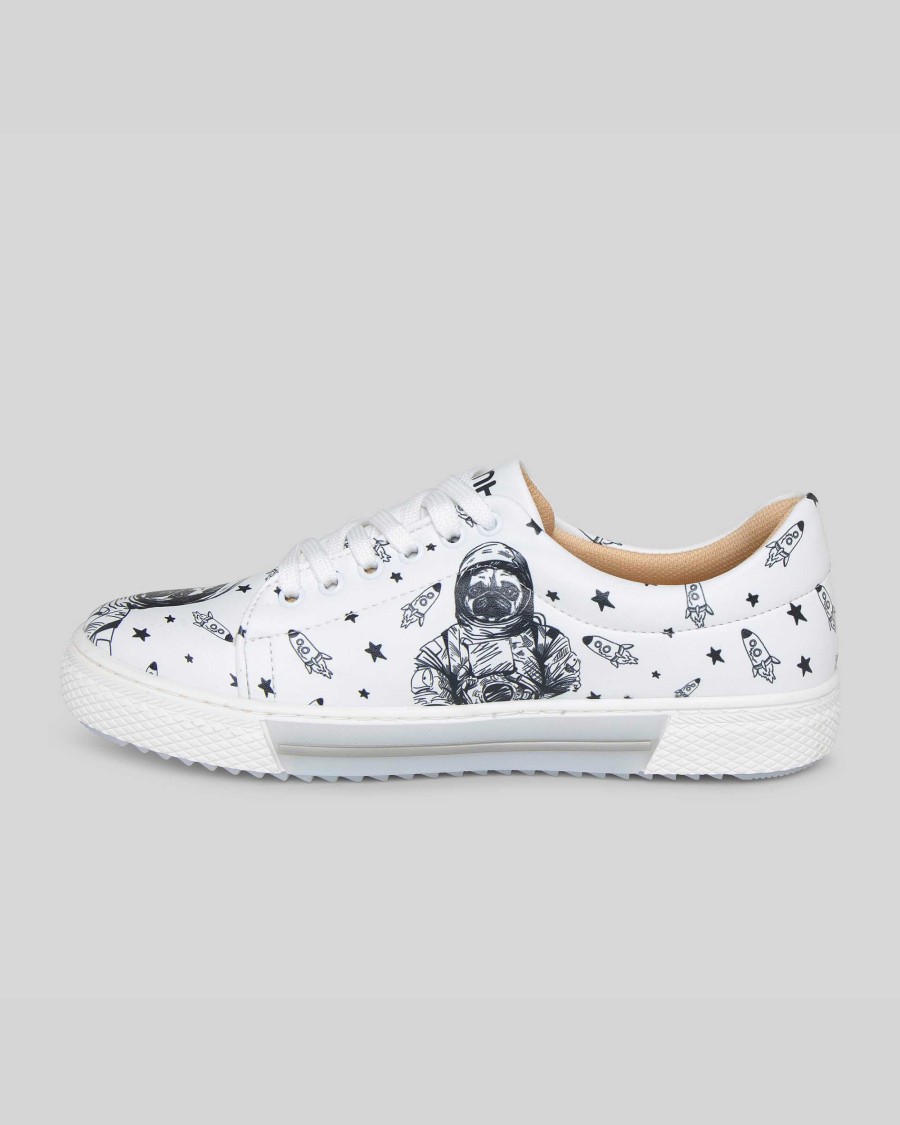 MUJER Mumka | Zapatillas The Astronaut Puppy (Blanco)