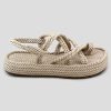 MUJER Mumka | Sandalias nómadas con punta blanca