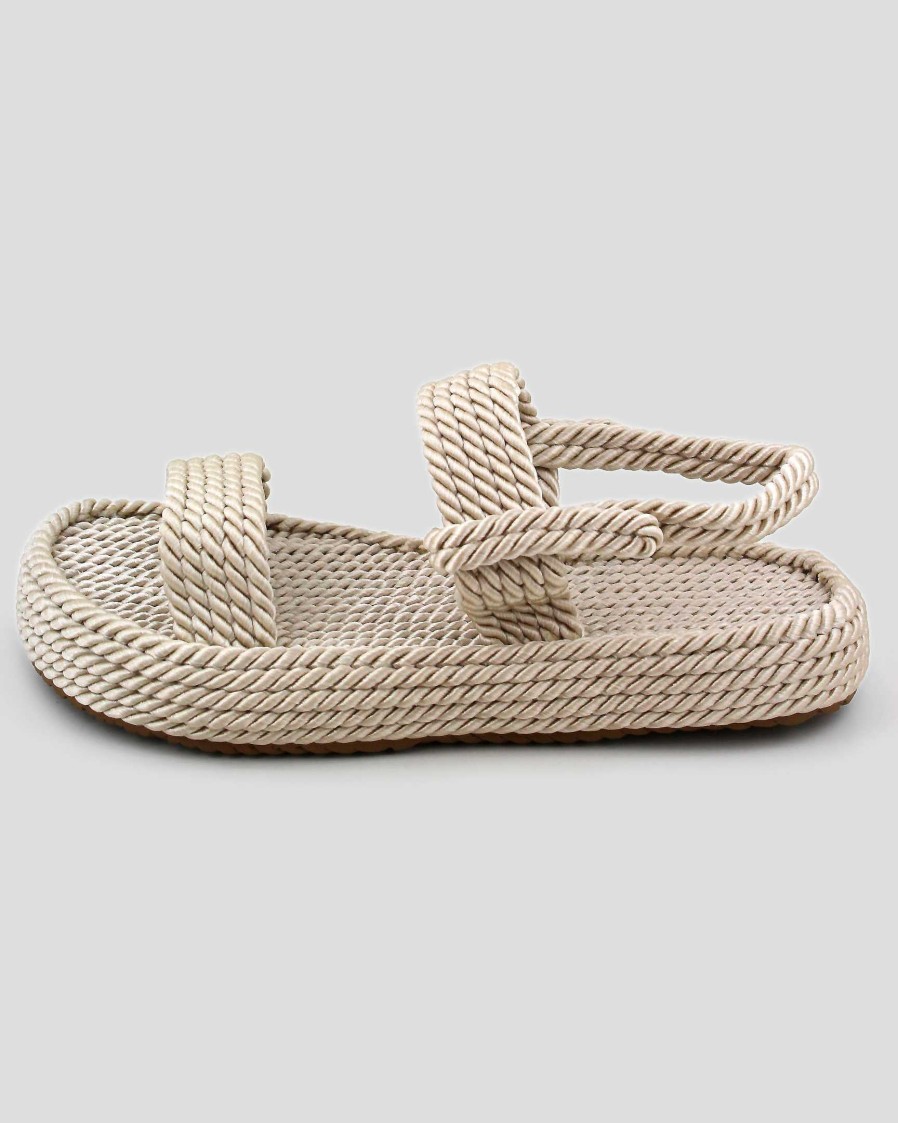 MUJER Mumka | Sandalias Nomadic Tiras Blanco