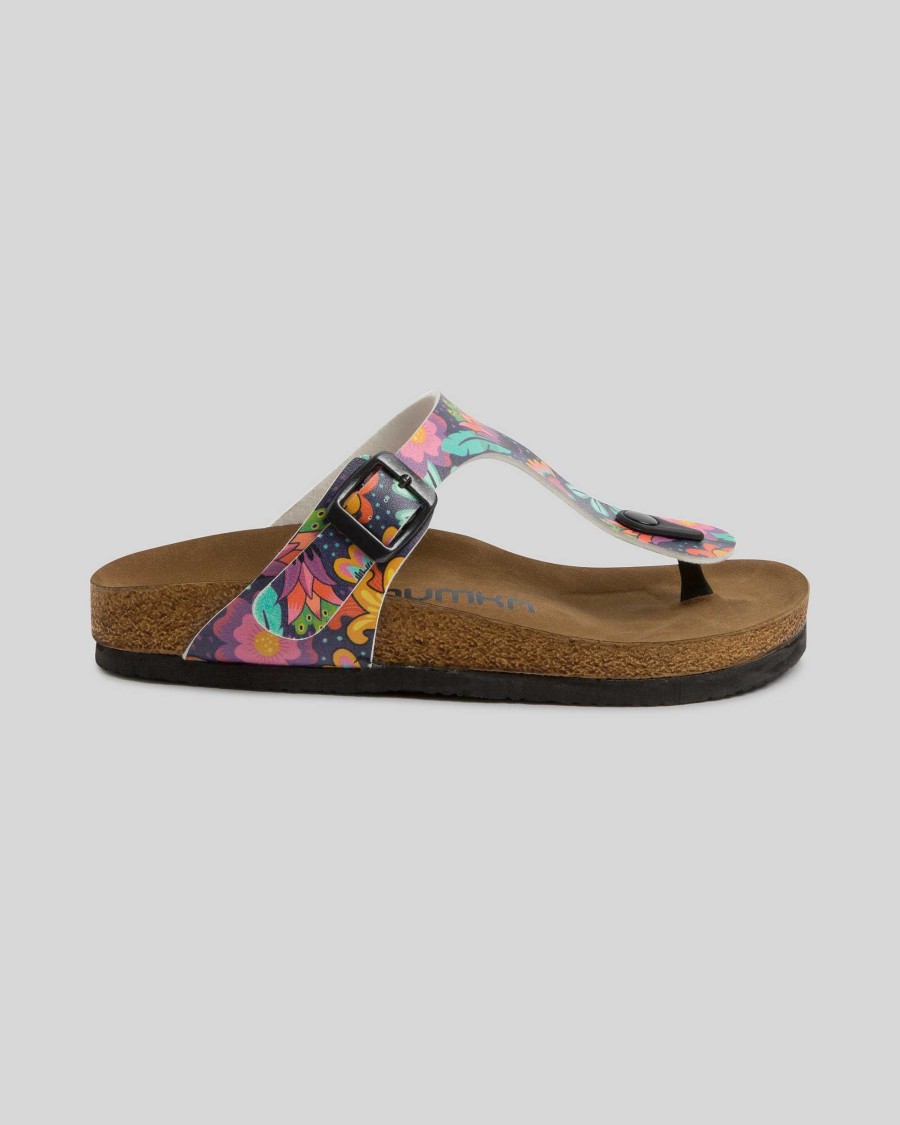 MUJER Mumka | Sandalias Muchas Flores De Colores