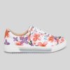 MUJER Mumka | Zapatos de flores rosas y moradas (blanco)