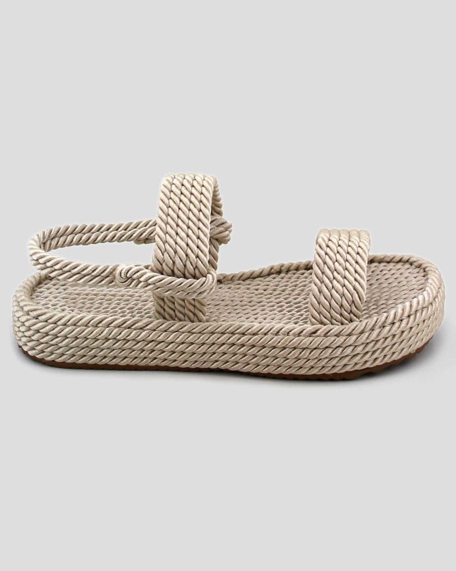 MUJER Mumka | Sandalias Nomadic Tiras Blanco