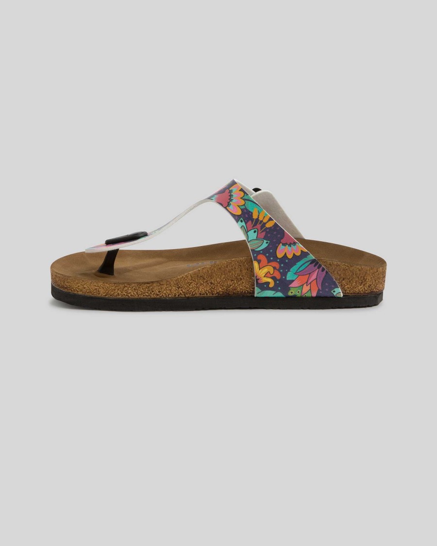 MUJER Mumka | Sandalias Muchas Flores De Colores