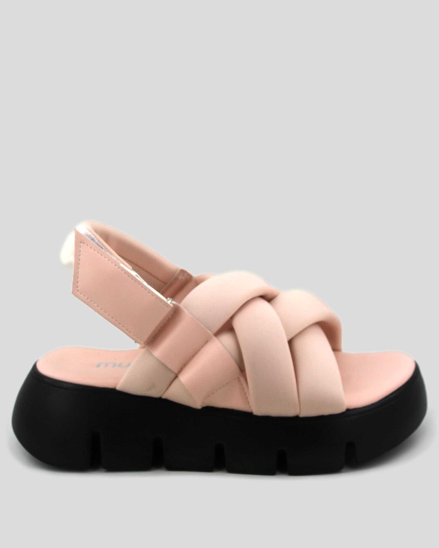 MUJER Mumka | Sandalias Cruzadas Rosa