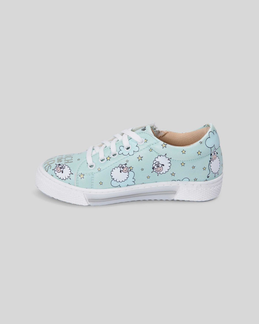 NIÑOS Mumka | Zapatillas Dolly Oveja Turquesa