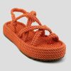 MUJER Mumka | Sandalias Nomadic Puntera Naranja