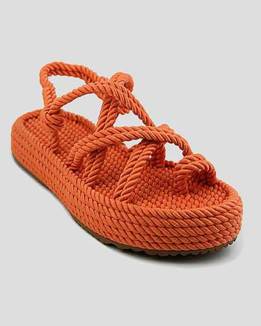 MUJER Mumka | Sandalias Nomadic Puntera Naranja