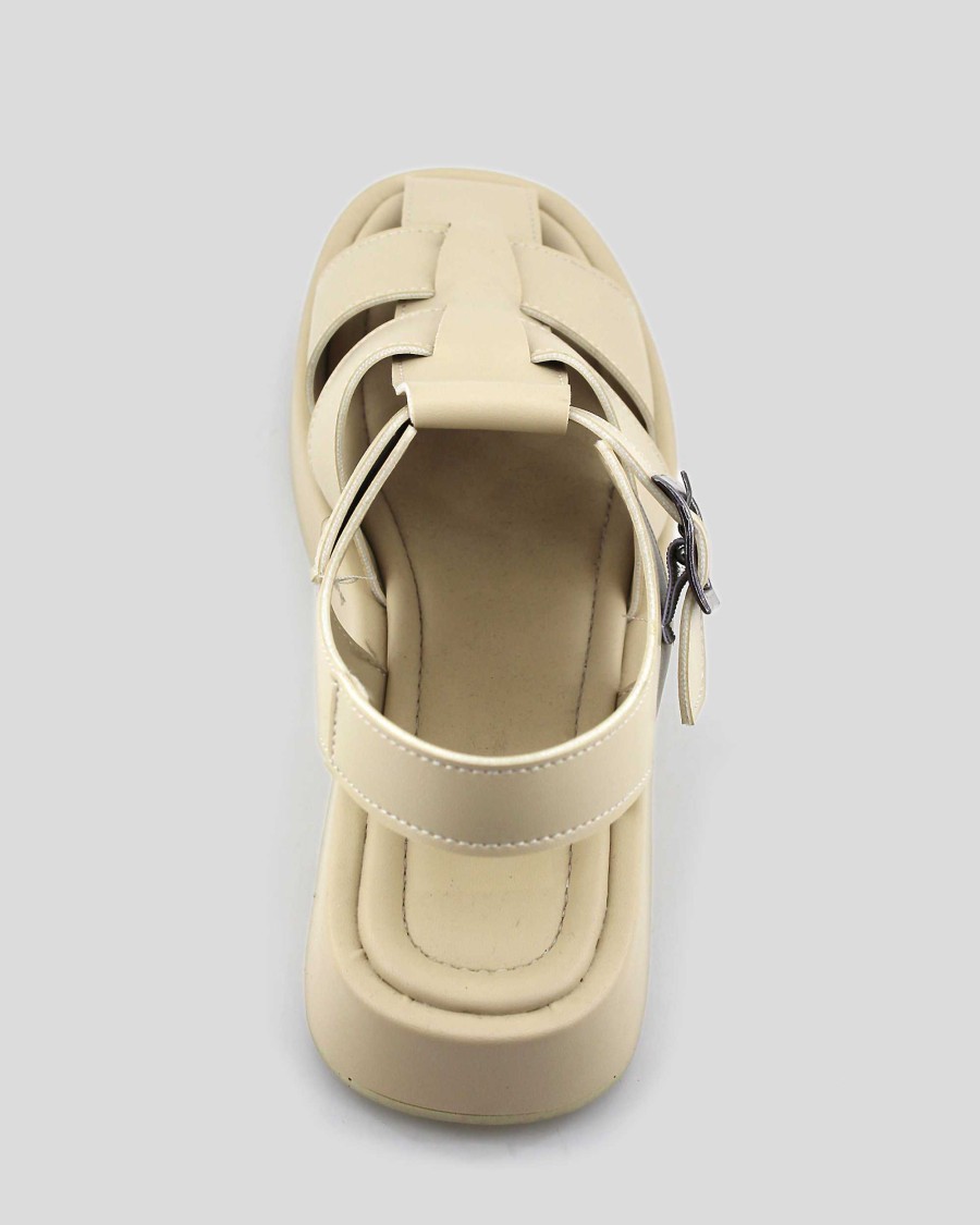 MUJER Mumka | Sandalias Medusa Beige